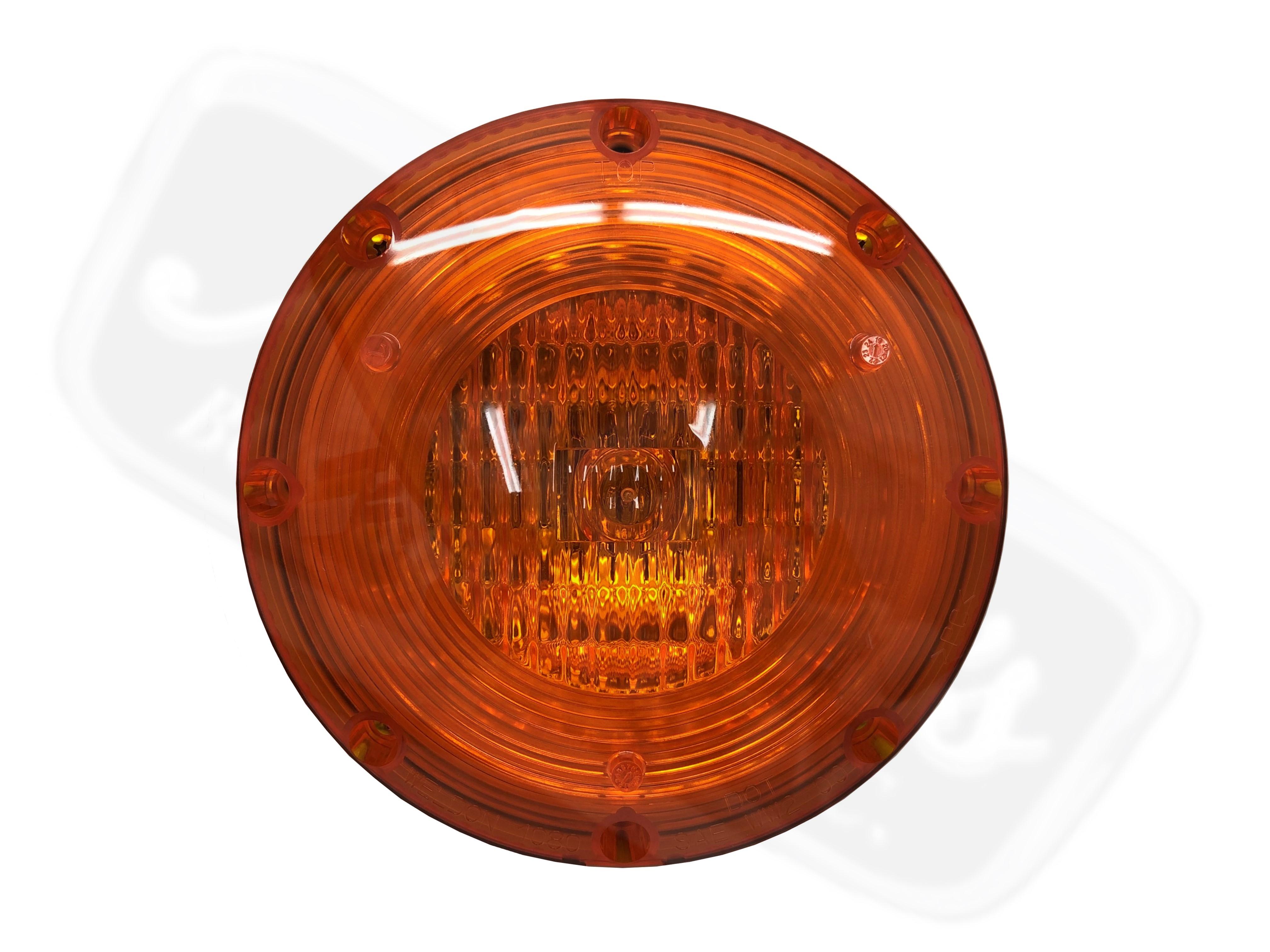 WARNING LIGHT AMBER W/PLASTIC CONNECTOR TAKE OFF